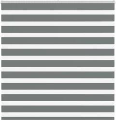 vidaXL zebrafüggönnyel sötét szürke szövetszélesség 145, 9cm poliészter (4014115)