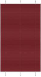 vidaXL pliszírozott redőny Bordeaux piros 115x200 cm Szövetszélesség (4015265)