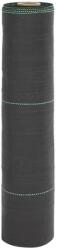 vidaXL fekete PP talajtakaró membrán 0, 5x150 m (4005211)