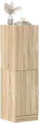 vidaXL sonoma tölgy színű szerelt fa konyhaszekrény 38x41, 5x131, 5 cm (860114)