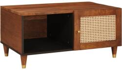 vidaXL Dohányzóasztal 80 x 50 x 40 cm Tömör Mangófát (4018884)