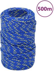 vidaXL kék polipropilén hajókötél 2 mm 500 m (152427)
