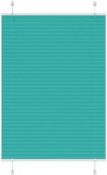 vidaXL pliszírozott redőny Benzinzöld 90x100 cm szövetszélesség (4015379)