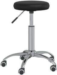 vidaXL fekete műbőr étkezőszék (3085683)