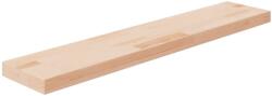 vidaXL kezeletlen tömör tölgyfa polclap 100x20x4 cm (342951)