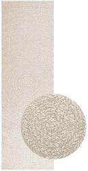 vidaXL ZIZUR krém juta hatású beltéri és kültéri szőnyeg 80x250 cm (4010374)