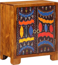 vidaXL tömörfa akácfa többszínű komód 50x35x60 (4016498)