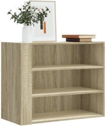 vidaXL sonoma tölgy színű szerelt fa faliszekrény 75 x 35 x 60 cm (848418)