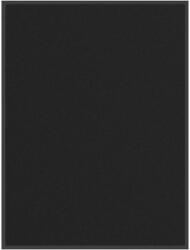 vidaXL lábtörlő fekete 90x120 cm (4105606)