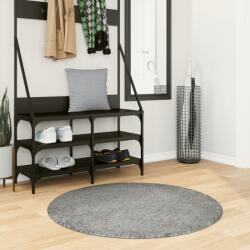 vidaXL PAMPLONA zöld magas szálú bolyhos modern szőnyeg Ø 100 cm (375310)