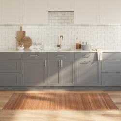 vidaXL négyszögletű természetes bambusz szőnyeg 80 x 200 cm (376775)