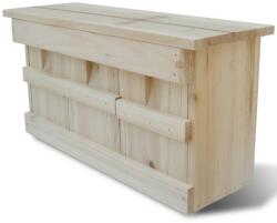 vidaXL Madárház fészekrakó doboz 44 x 15, 5 x 21, 5 cm (41292)