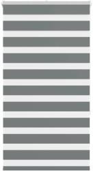 vidaXL zebrafüggönnyel sötét szürke szövetszélesség 70, 9 cm poliészter (4014126)