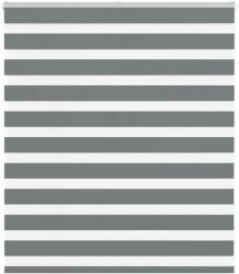 vidaXL zebrafüggönnyel sötét szürke szövetszélesség 120, 9cm poliészter (4014110)