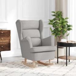 vidaXL felhőszürke szövet hintaszék 74 x 90 x 102 cm (4016929)