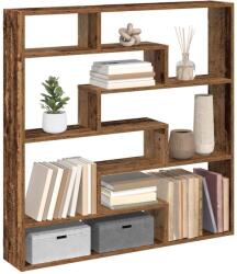 vidaXL antik fa színű szerelt fa fali kockapolc 7 rekeszes színű (860029)