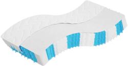 vidaXL közepes keménységű egyszemélyes zsebrugós matrac 90 x 190 cm (372826)