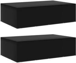 vidaXL 2 db kerti bútor huzat 12 fűzőlyukkal 325 x 205 x 90 cm (3082842)