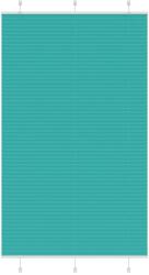 vidaXL pliszírozott redőny Benzinzöld 115x200 cm szövetszélesség (4015418)