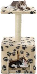 vidaXL bézs macskabútor szizál kaparófával 55 cm (170540)