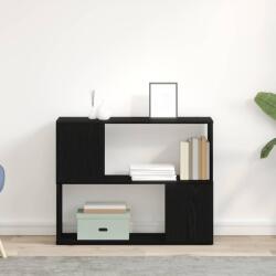 vidaXL TV szekrény garnitúra Fekete tölgy 80 x 24 x 63 cm Faanyag (862695)