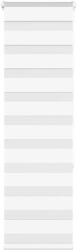 vidaXL zebrafüggönnyel fehér szövetszélesség 35, 9 cm poliészter (4014743)