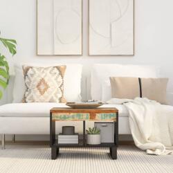 vidaXL tömör újrahasznosított fa dohányzóasztal 55 x 50 x 40 cm (352879)