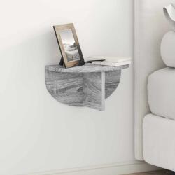 vidaXL Falpolc 2 pcs Szürke Sonoma 38 x 19 x 19 cm Faanyag (891421)