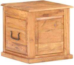 vidaXL tömör akácfa láda 40 x 40 x 40 cm (289649)