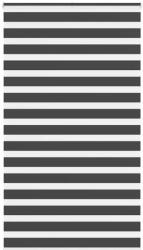 vidaXL zebrafüggönnyel fekete szövetszélesség 130, 9 cm poliészter (4014268)