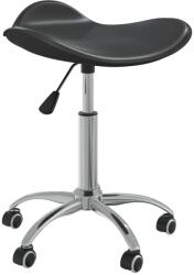 vidaXL fekete műbőr kozmetikai zsámoly (323684)