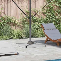 vidaXL Napernyőtalp Ezüst 23 x 14 x 6 cm (42009954)