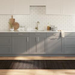 vidaXL négyszögletű sötétbarna bambusz szőnyeg 70 x 300 cm (376755)