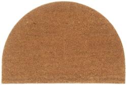 vidaXL ajtószőnyeg Natural Half Round 60x90 cm Tufting kókuszrost (155603)