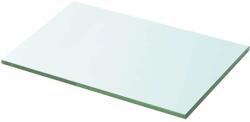 vidaXL Átlátszó üvegpolc 30x20 cm (243809)