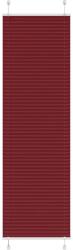 vidaXL pliszírozott redőny Bordeaux piros 65x200 cm szövetszélesség (4015255)