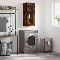 vidaXL füstös tölgy színű fali szekrény 34, 5x34x90 cm (828921)