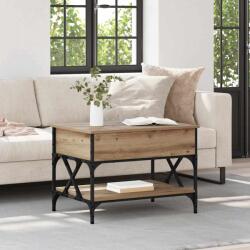 vidaXL Dohányzóasztal Artisan tölgy 70x50x50cm Faanyag (883039)