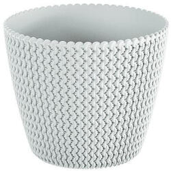 Prosperplast Virágcserép Splofy 295/249 mm, 11, 5 L, Fehér (STP01255052)