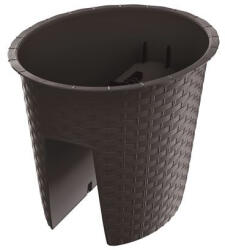 Prosperplast Virágcserép Ratolla Virágoskert Oval 300 Barna (STP01255445)