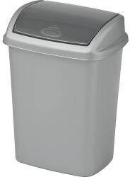 Keter Szemetes Curver Dominik 10 L Ezüst /Grafit (STP012211255)