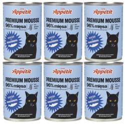 Comfy PREMIUM Lazac mousse macskáknak 6x400 g
