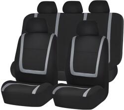 AVEX Set huse scaun auto ieftine, Universale 9 piese, model GREY LINE - GRI (HSA003NEW)