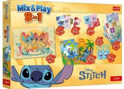 Trefl Stitch 8 az 1-ben társasjáték gyűjtemény (02924)