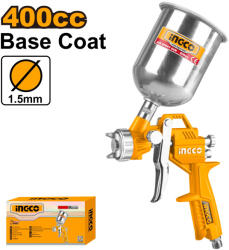 INGCO Festékszóró pisztoly 400 ml (ASG4041)