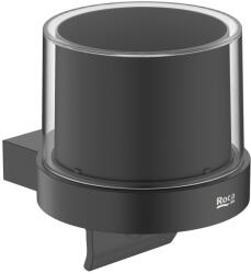 Roca Hotels Round fali szappanadagoló matt fekete (A817590C40)