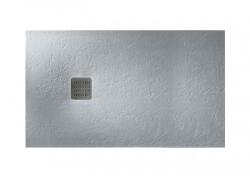 Roca Terran King Size műgyanta zuhanytálca, kerettel, csúszásgátló felülettel 2000 x 1000 x 31 Cement (AP017D03E801300)