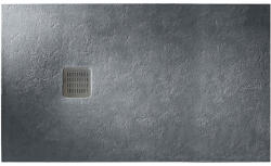 Roca Terran műgyanta zuhanytálca, csúszásgátló felülettel 1000 x 700 x 26 Cement (AP013E82BC01300)