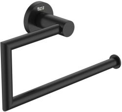 Roca Hotels Round törölközőtartó gyűrű mat fekete (A817579C40)