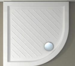 Roca Roma 800 x 800 x 55 cm-es porcelán íves zuhanytálca (A374128000)